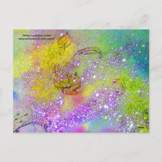 KIKENS, SNOWDROPS EN EENVOUDIGERE EGG MET BLAUW FEESTDAGENKAART (Achterkant)