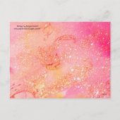 KIKENS, SNOWDROPS EN EENVOUDIGERE EGG MET BLAUW FEESTDAGENKAART (Achterkant)