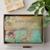 KIKENS, SNOWDROPS EN EENVOUDIGERE EGG MET BLAUW TISSUEPAPIER (Geschenk)