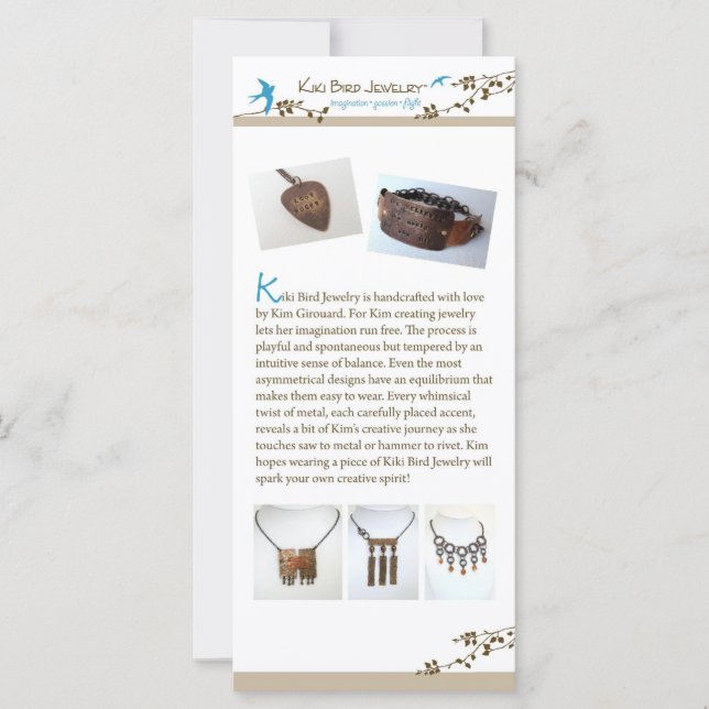 Kiki Bird Jewelry (Voorkant)