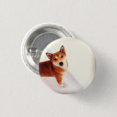 Kiki de Button van het Shiba Back Pack (Voorkant /achterkant)