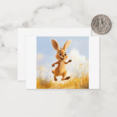 Kiki de Konijn Notitiekaartje (Voorkant / Achterkant in situ)