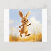 Kiki het konijn briefkaart (Voorkant)