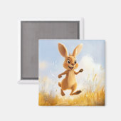 Kiki het konijn magneet (Voorkant / Achterkant)