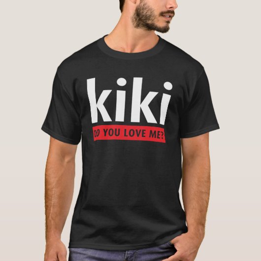 KiKi hou je van me T-shirt (Voorkant)