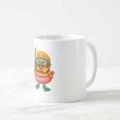 KikiBurger – Flamingo Snorkel Editie Koffiemok (Voorkant rechts)