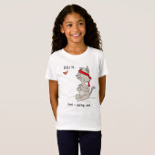 Kikileptop met Kiki de Kung Fu Kitten T-shirt (Voorkant volledig)