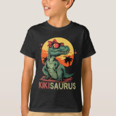 Kikisaurus Dino Dinosaur Kiki-saurus T-rex Mother' T-shirt (Voorkant)