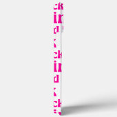 Kikkegelroze Case-Mate iPhone Case (Achterkant / Rechts)