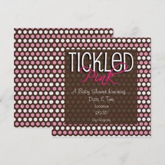 Kikkegelroze! Kaart (Voorkant / Achterkant)