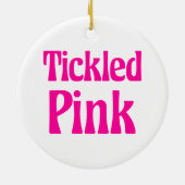 Kikkegelroze Keramisch Ornament (Achterkant)