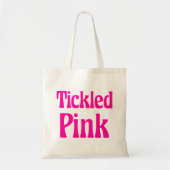 Kikkegelroze Tote Bag (Voorkant)