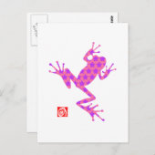 kikker14-3 briefkaart (Voorkant / Achterkant)