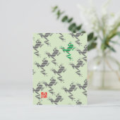 kikker1 briefkaart (Staand voorkant)