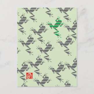 kikker1 briefkaart