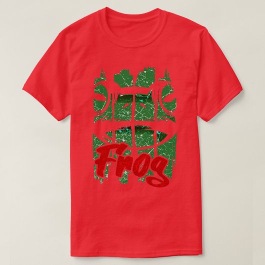 Kikker1 T-shirt (Design voorkant)