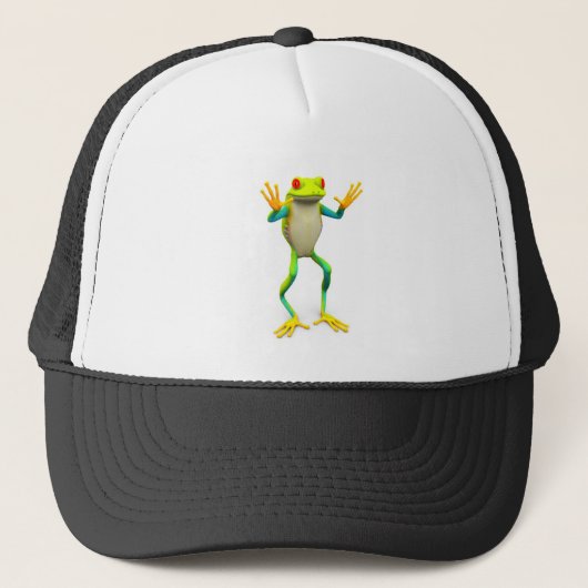 kikker1 trucker pet (Voorkant)