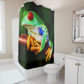 Kikker 1 douchegordijn (In situ)