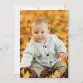 Kikker 1 verjaardag Toadally Baby Party 1 jaar Kaart (Achterkant)