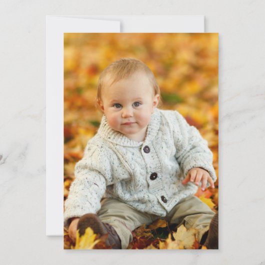 Kikker 1 verjaardagsprins baby kinder partij kaart (Achterkant)