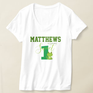 Kikker 1e verjaardag moeder bijpassende outfit t-shirt