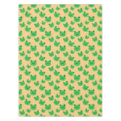 Kikker 1e verjaardagsfeest thema tafelkleed (Voorkant)