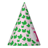 Kikker 1st Birthday feest een jaar oud meisje Feesthoedjes (Links)