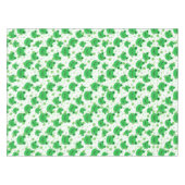 Kikker 1st Birthday p'Party Froggy Green Stippen Tafelkleed (Voorkant (Horizontaal))