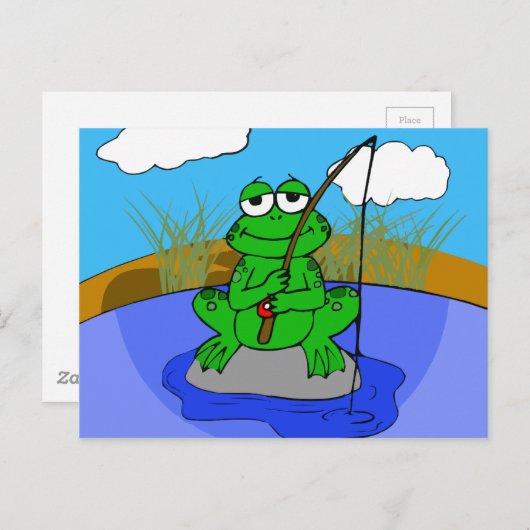 kikker-29 briefkaart (Voorkant / Achterkant)