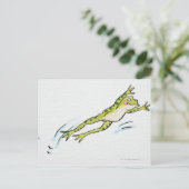 Kikker 2 briefkaart (Staand voorkant)