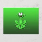 kikker 2 briefkaart (Voorkant)