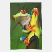 Kikker 2 keukenhanddoeken (Verticaal)