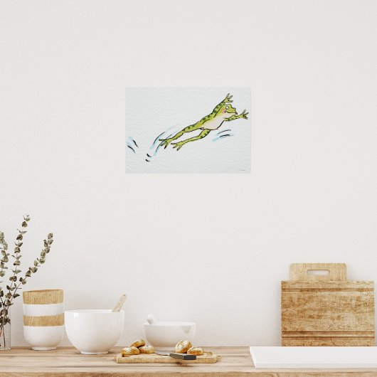 Kikker 2 poster (Keuken)