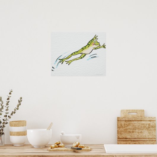 Kikker 2 poster (Keuken)