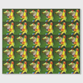 Kikker 2 Verpakkingspapier Cadeaupapier (Vlak)