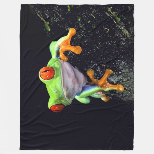 Kikker 3 fleece deken (Voorkant)