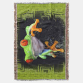 Kikker 3 Gecombineerde opties Drijvende mandje Deken (Voorkant Verticaal)