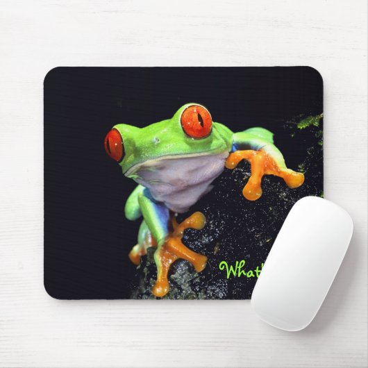 Kikker 3 Mousepad Muismat (Met muis)