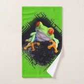 Kikker 3 Voorste doekset Bad Handdoek (Handdoek)