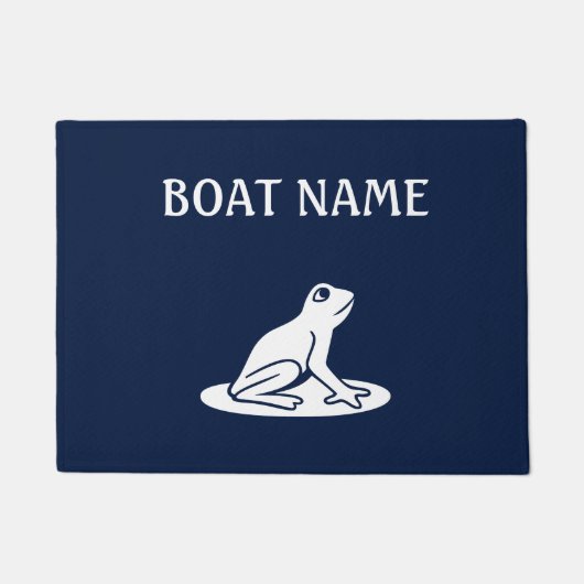 Kikker - Aangepast dockstation Deurmat (Voorkant)