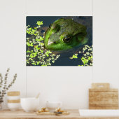 Kikker afdrukken poster (Keuken)