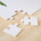 Kikker als boer met stro legpuzzel (Zijkant)