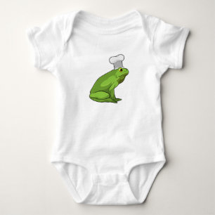 Kikker als Cook met Chef-pet Romper