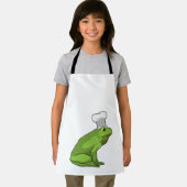 Kikker als Cook met Chef-pet Schort (Insitu)