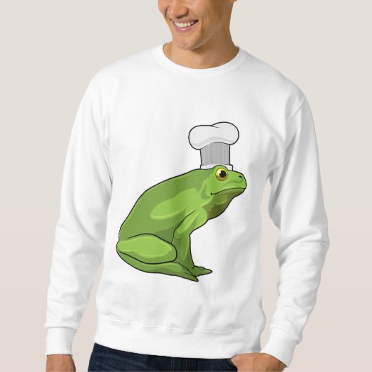 Kikker als Cook met Chef-pet Trui (Voorkant)