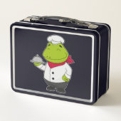 Kikker als Cook met snoer (Achterkant)