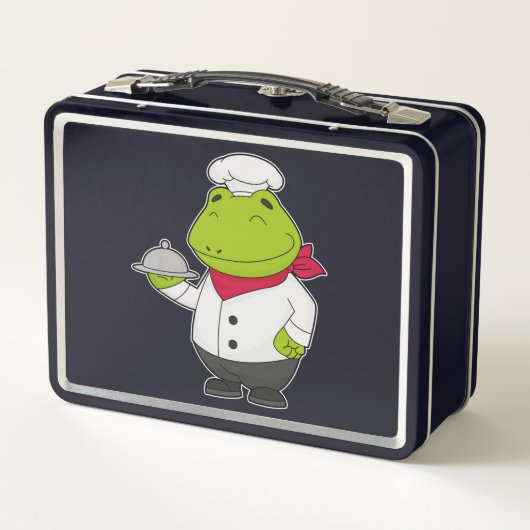 Kikker als Cook met snoer (Achterkant)