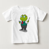 Kikker als leraar met boek (Voorkant)