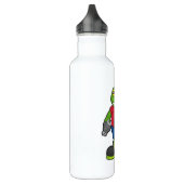 Kikker als mechanisch met spanner waterfles  (Links)