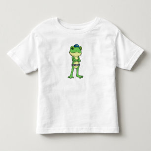 Kikker als politieagent met pet van politie kinder shirts